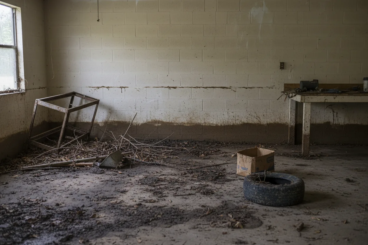 Flood cleanup in Gainesville and Alachua County, Florida